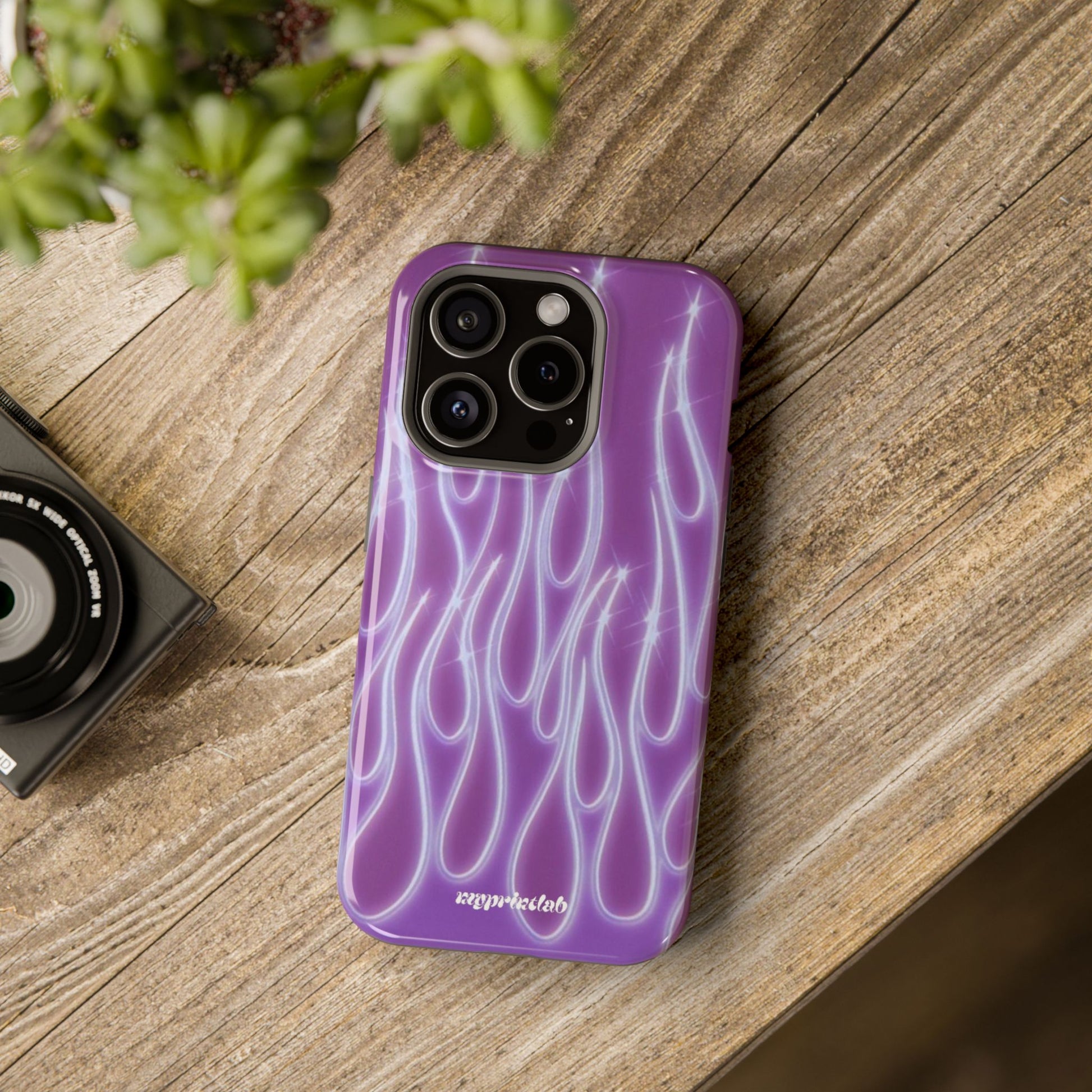 Wicked Flame – Fiery iPhone Case | MagSafe Tough Phone Cover