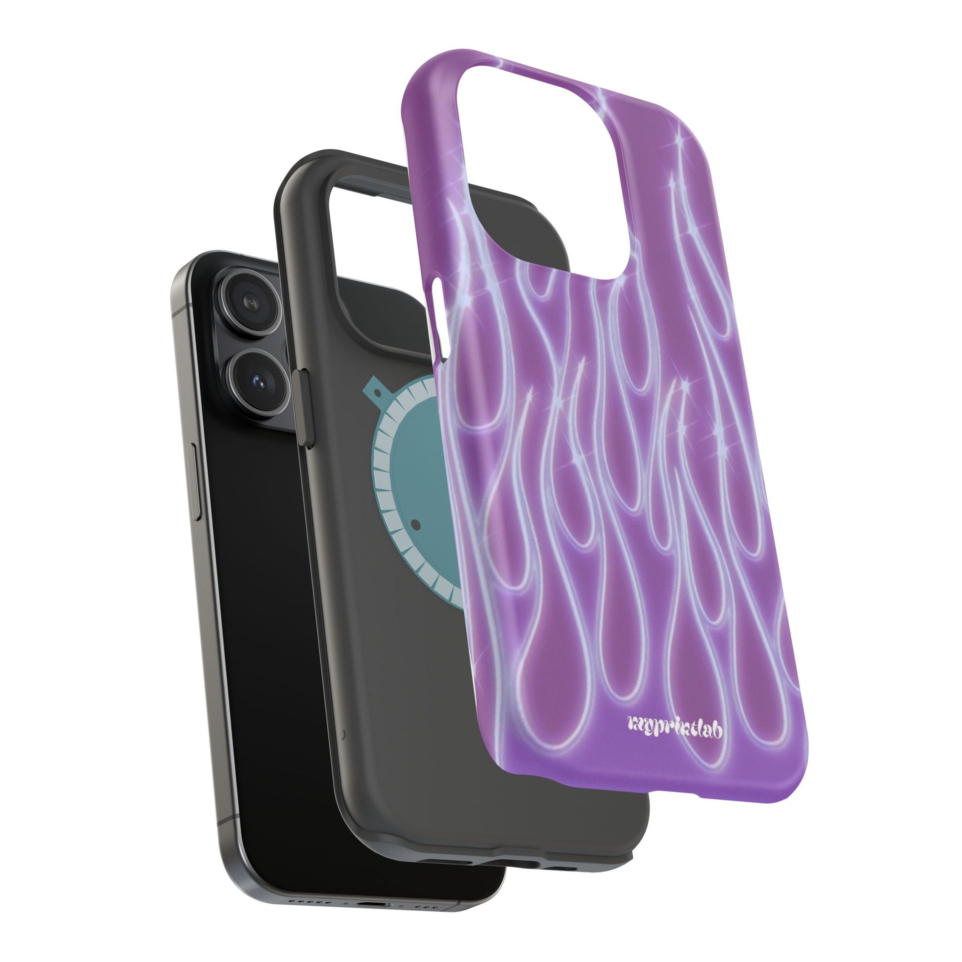Wicked Flame – Fiery iPhone Case | MagSafe Tough Phone Cover