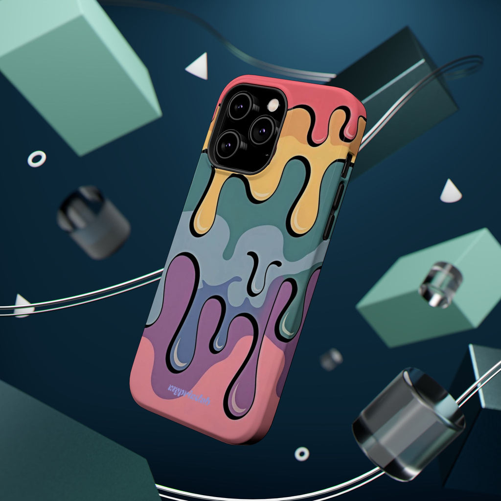 Paintrush – Abstract Art iPhone Case | Colorful MagSafe Cover