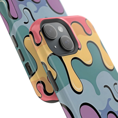 Paintrush – Abstract Art iPhone Case | Colorful MagSafe Cover