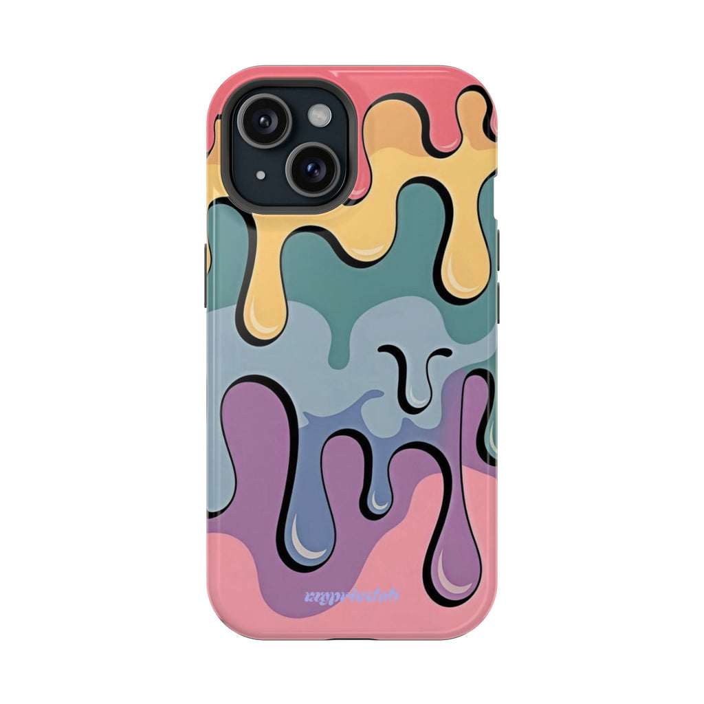 Paintrush – Abstract Art iPhone Case | Colorful MagSafe Cover