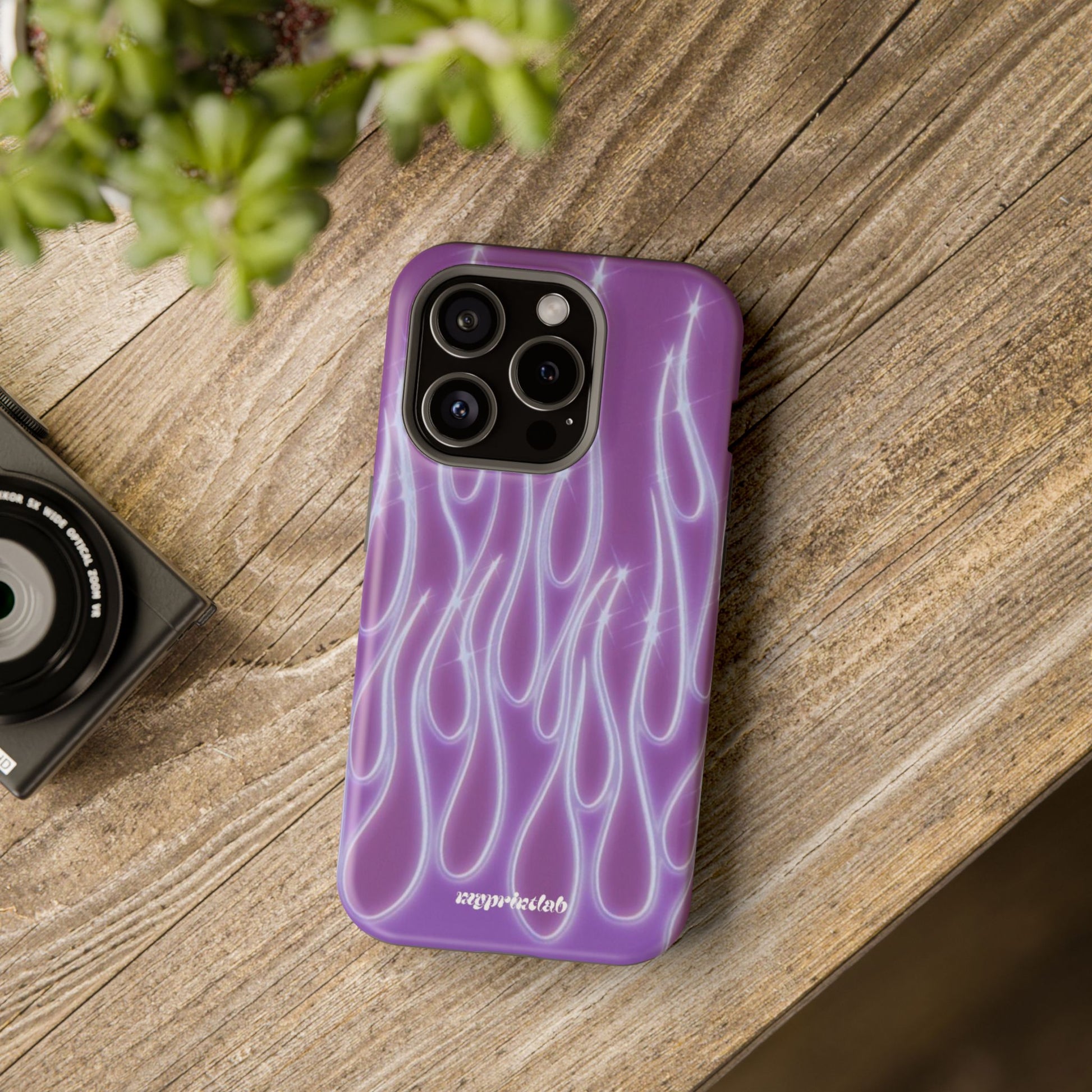 Wicked Flame – Fiery iPhone Case | MagSafe Tough Phone Cover