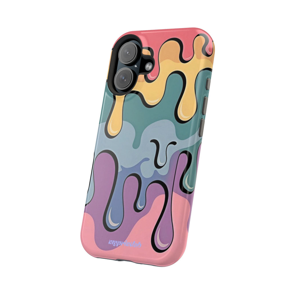 Paintrush – Abstract Art iPhone Case | Colorful MagSafe Cover